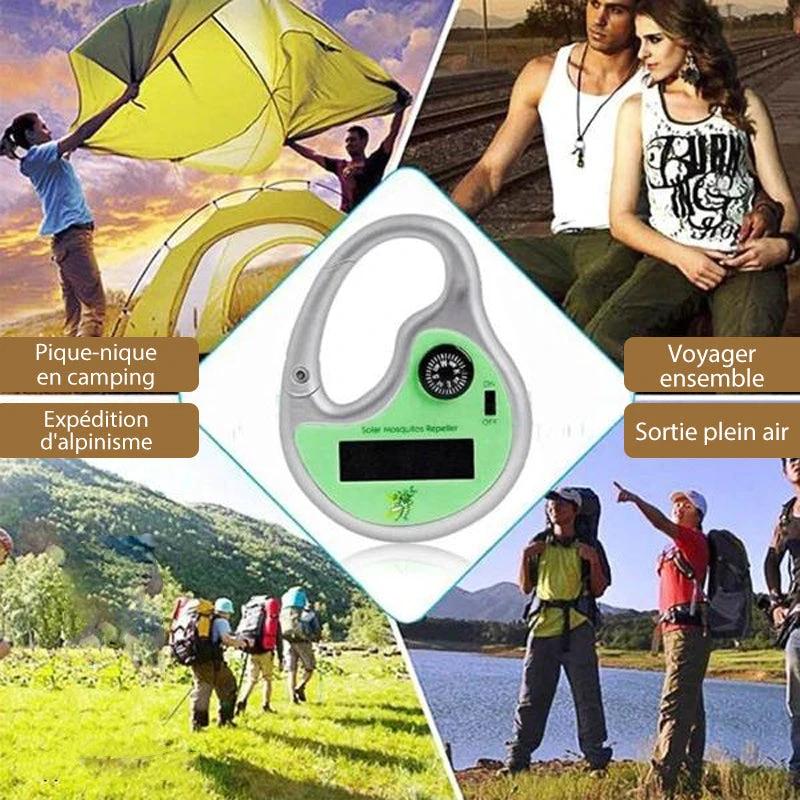 Ultrasonic Solar Mosquito Repellent by Bowlift