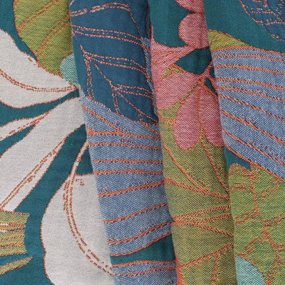 Garden-Inspired Cotton Gauze Blanket by Casa & Beyond