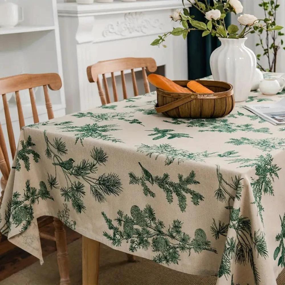 Pine Grove Cotton Dining Cloth by Casa & Beyond