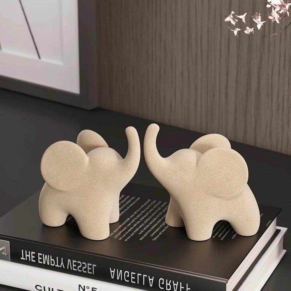 Eclectic Elephant Resin Figurines by Casa & Beyond