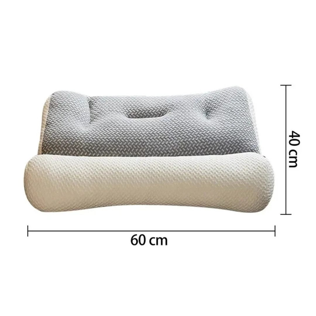 SpineEase | Orthopedic Neck Pillow – Pain Relief – Breathable Memory Foam – For Side Sleepers & All Sleep Positions Bowlift by Bowlift