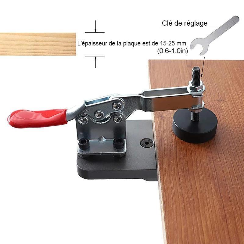 Hidden hinge template 35 mm for woodworking by Bowlift