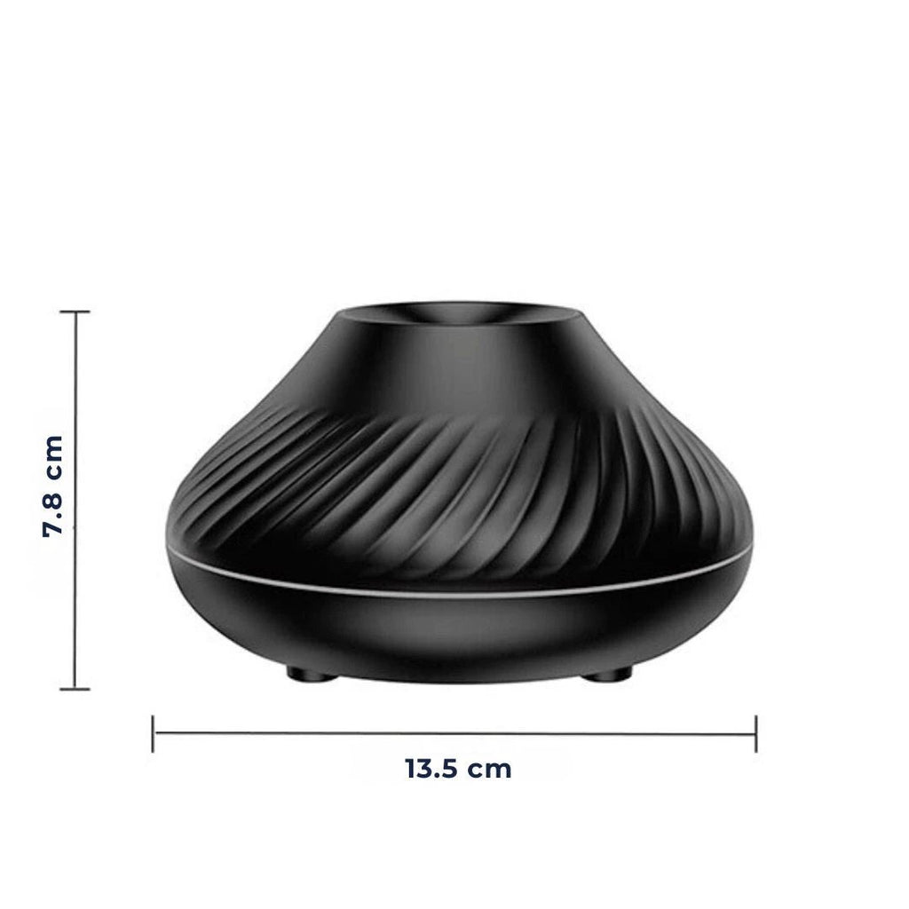 FlameGlow Air Humidifier Aromatherapy Diffuser | Adds Moisture - Relieves Dry Air - Helps to Relax - Quiet Diffuser for Home or Office Bowlift by Bowlift