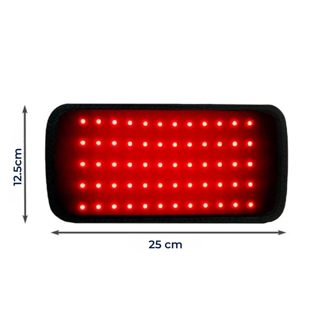 LumiRelief Red Light Therapy Belt | for Pain Relief - Inflammation Reduction - Muscle Recovery - Red Light for Skin Rejuvenation Bowlift by Bowlift