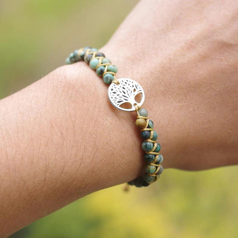 Handmade Bracelet Tree of Life Braided by Bowlift