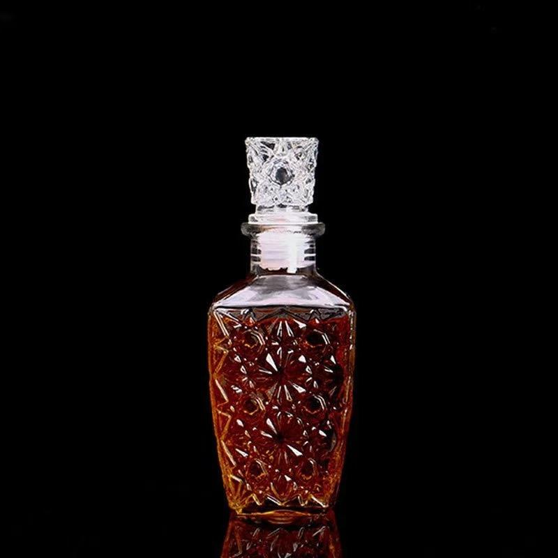 Mini Vintage Glass Decanter by BowLift