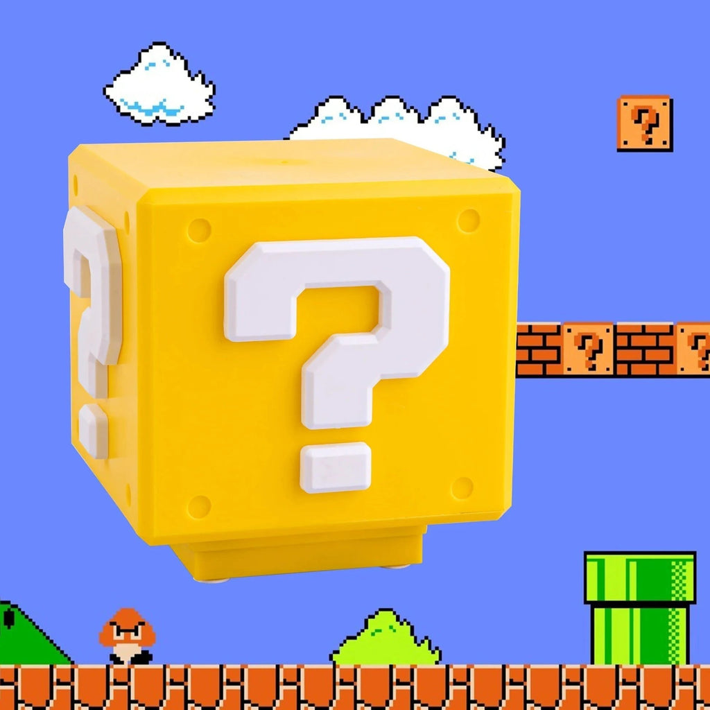 Power-Up Block Night Light - Super Mario-inspired Game Decoration Bowlift by Bowlift