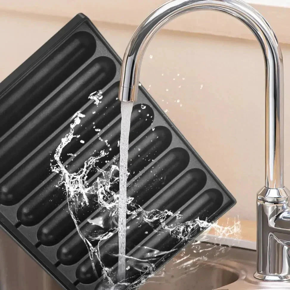8-Slot Sausages Grill Plate Gas Sausages Machine Plate Sausages Grill by Bowlift