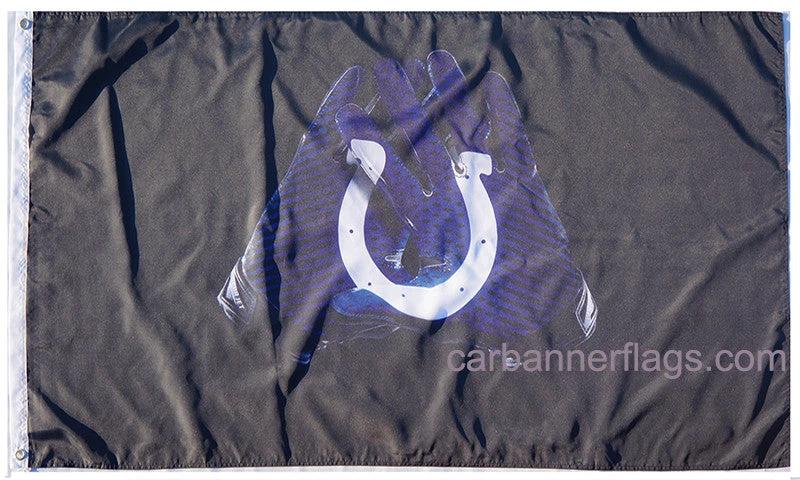 Indianapolis Colts Flag-3x5FT NFL Banner-100% polyester- super bowl by flagsshop