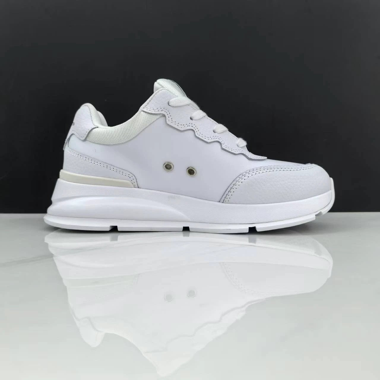 Luxury Lou Paris Classic Trainers White Black Shoes Sneakers by Air Jordan