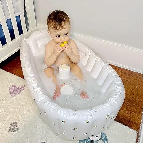 Inflatable Baby Bathtub for Travel – BubbleNest by BowLift