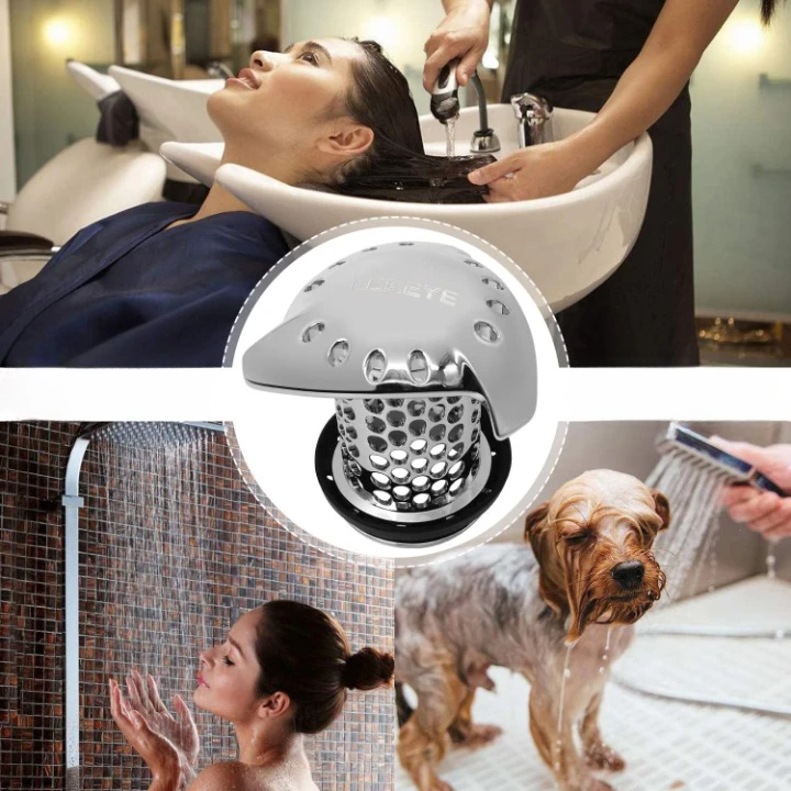 BathTub Drain Hair Catcher – Effortlessly Catches Hair Without Clogs Bowlift by Bowlift