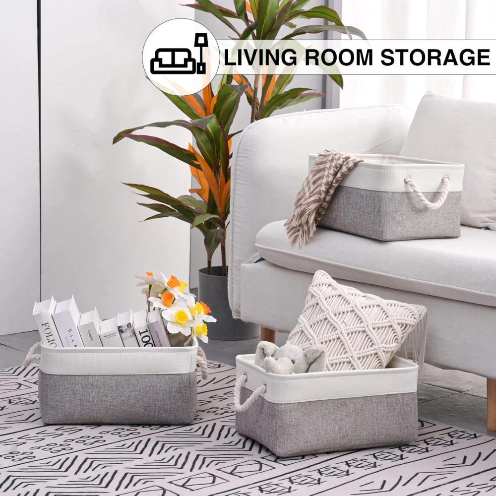 Folding Storage Basket by Casa & Beyond