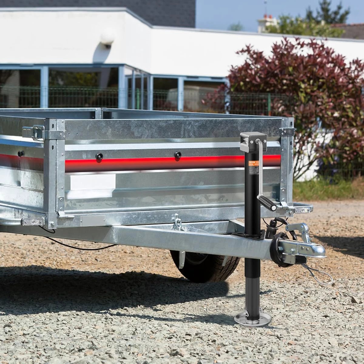 Heavy-Duty A-Frame Trailer Jack with Drop Leg – 5000 lb Lifting Capacity by BowLift