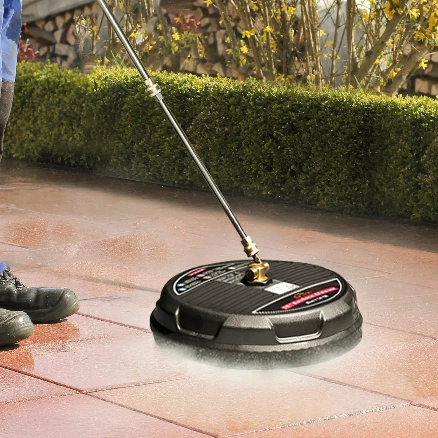 15 INCH SURFACE CLEANER PRESSURE WASHER - EASY INSTANT SETUP Bowlift by Bowlift