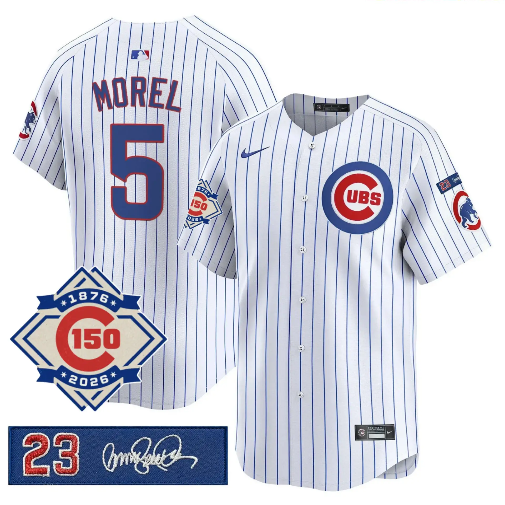 CHC Limited Jersey - 150th Anniversary & 'Ryno' Tribute Patch - All Stitched by Chicago Cubs