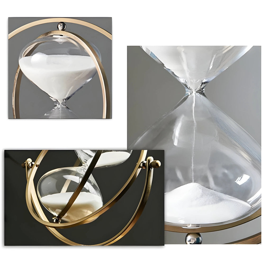 Elegant Hourglass with Calming Sand Flow and Style Bowlift by Bowlift