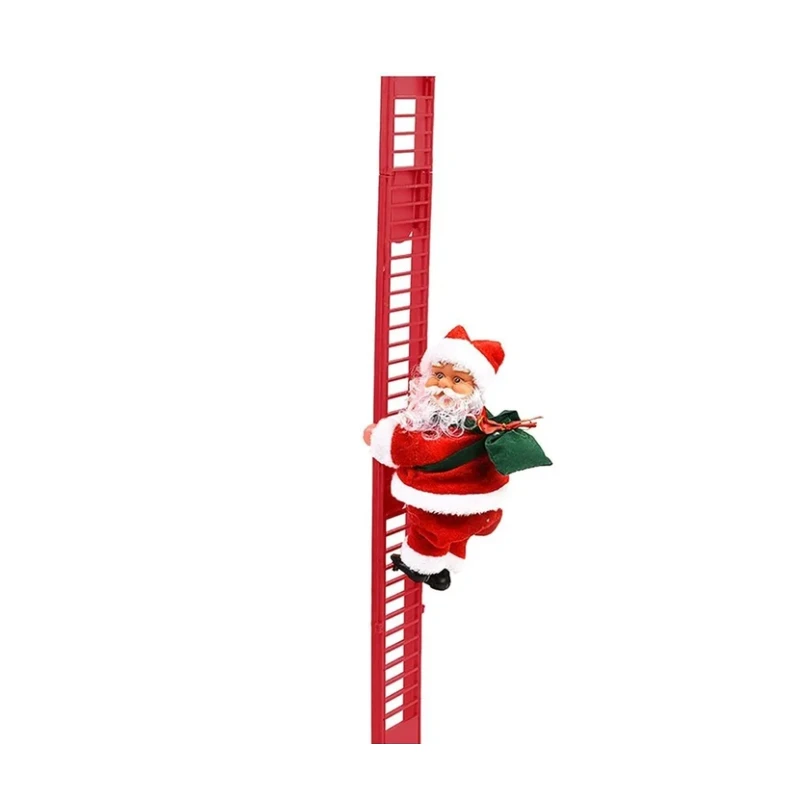 electric climbing ladder Santa Claus by Bowlift