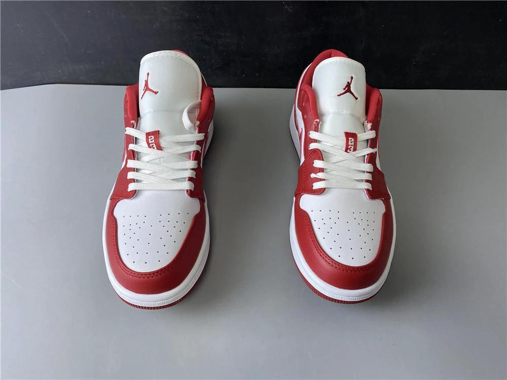 Air Jordan 1 Low Gym Red White by Air Jordan