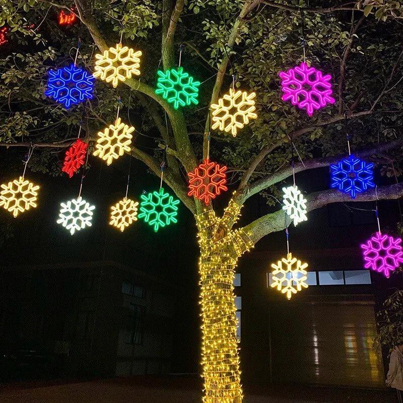 SnowGlow - Frosty Snowflake LED Light Bowlift by Bowlift