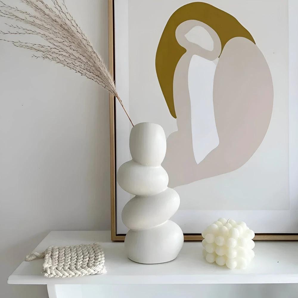 Large Egg-Shaped Modern Centerpiece Decoration Bowlift by Bowlift