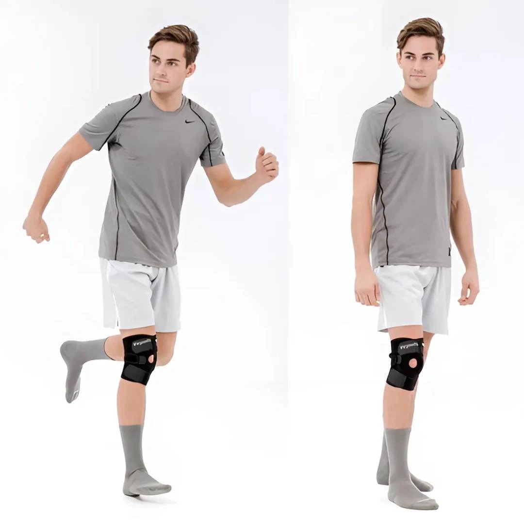 ProFlex Knee Support with Adjustable Compression | for Pain Relief - Injury Recovery - Arthritis and Sports Stability Bowlift by Bowlift