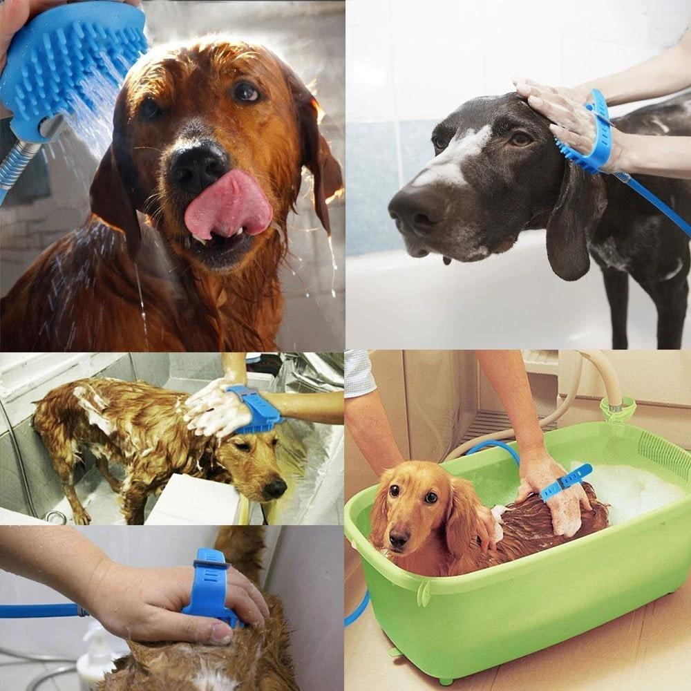 2-in-1 Shower spray for animals by Bowlift