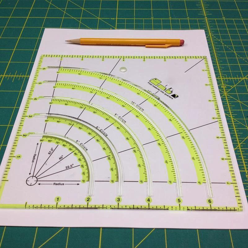 Cutting gauge for arch and fan patterns by Bowlift