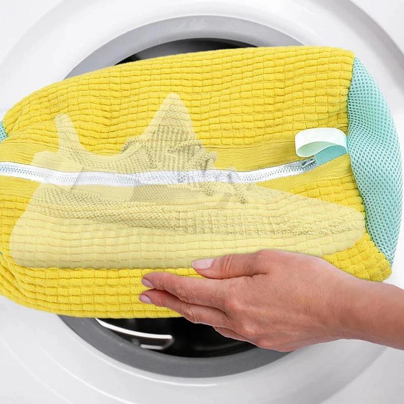 Zippered Shoe Laundry Bag - Reusable and Portable Washing Machine Shoe Washing Bag for all kind of Shoes Bowlift by Bowlift