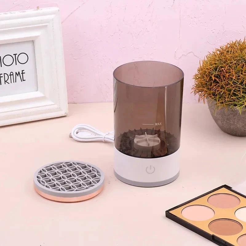 Electric Makeup Brush Cleaner by Bowlift