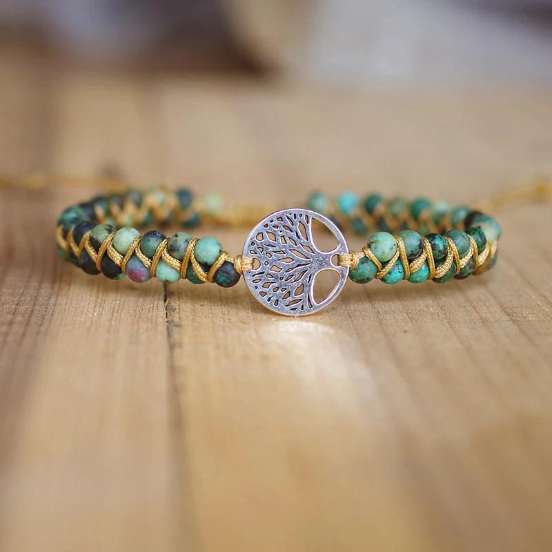 Handmade Bracelet Tree of Life Braided by Bowlift