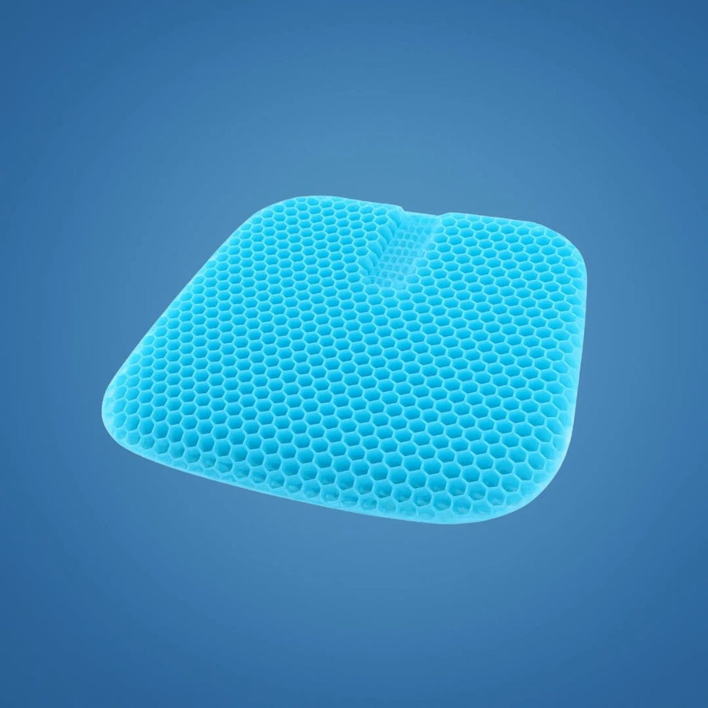 Pressure Relief & Cooling Honeycomb Gel – Posture Support – Office Car Chair Comfort for Long Sitting Bowlift by Bowlift