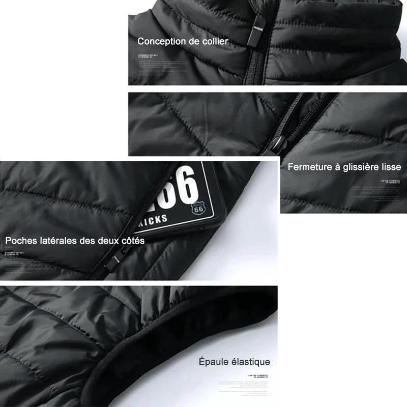 Men's heated vest insulated by Bowlift