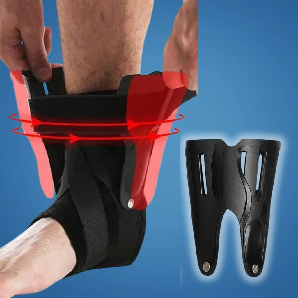 SteadyStep | Ankle Support Brace – Sprain Stabilisation – Soft Low-Bulk Support – Prevents Twisting – Speeds Recovery – Reduces Swelling Bowlift by Bowlift