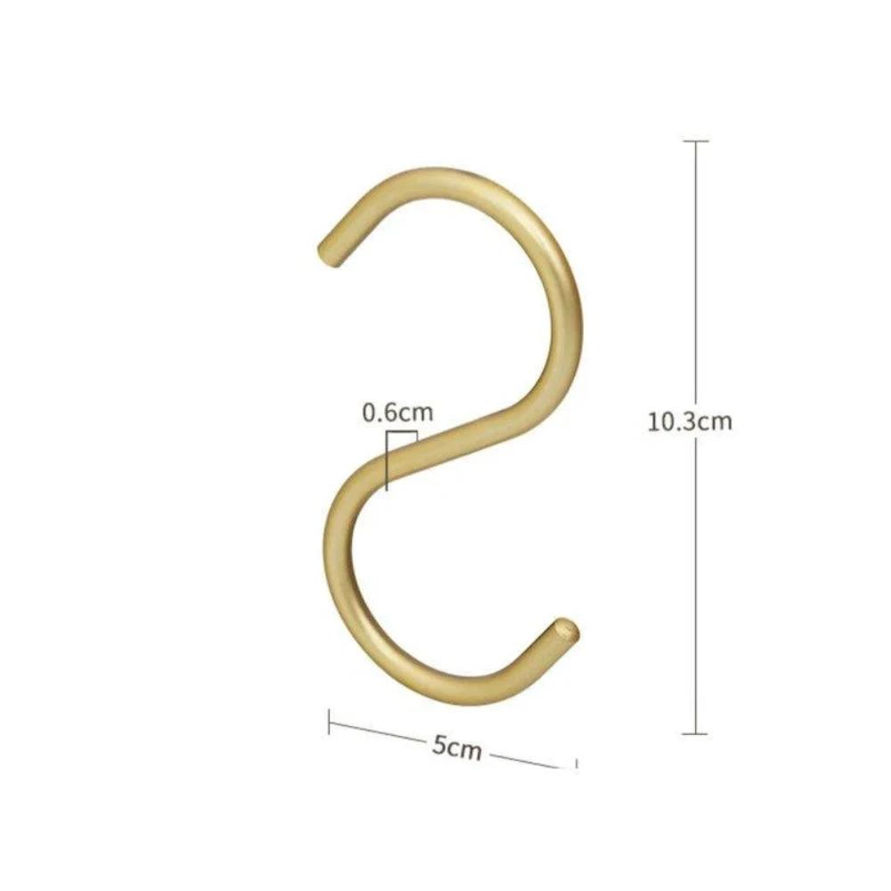 Durable S Hook Clothes Holders | 3pcs by Casa & Beyond