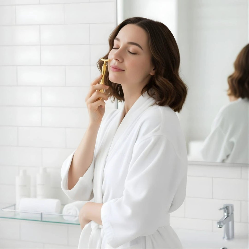 Lifts Skin & Reduces Puffiness – Hygienic Scoop-End Design – Portable Daily Anti-Ageing Skincare Bowlift by Bowlift