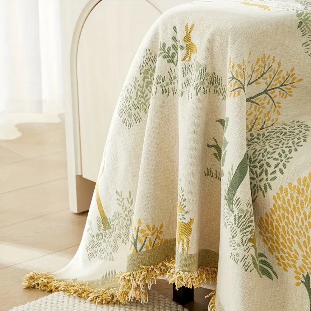 Eden Grove Chenille Sofa Cover by Casa & Beyond