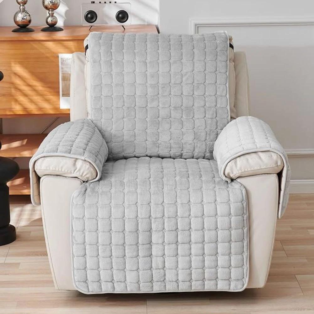 Snug Grid Recliner Cover by Casa & Beyond