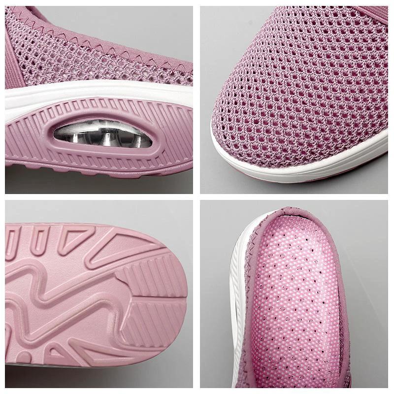 Air cushion removal orthopedic diabetic walking shoes by BowLift