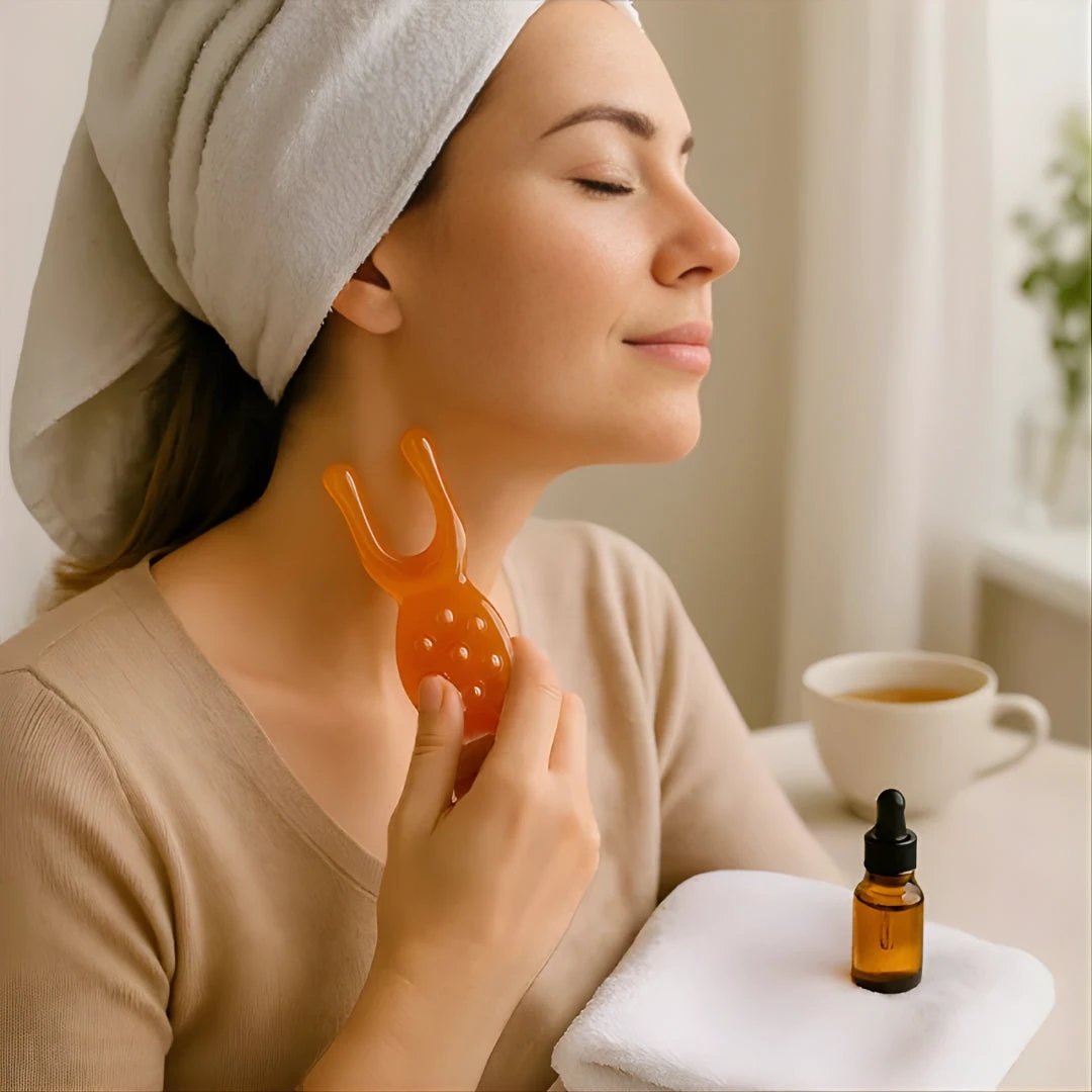 Jawline & Cheek Contour – Smooth Resin Design – De-Puffing Relief – Radiant Skin – At-Home Sculpting Bowlift by Bowlift