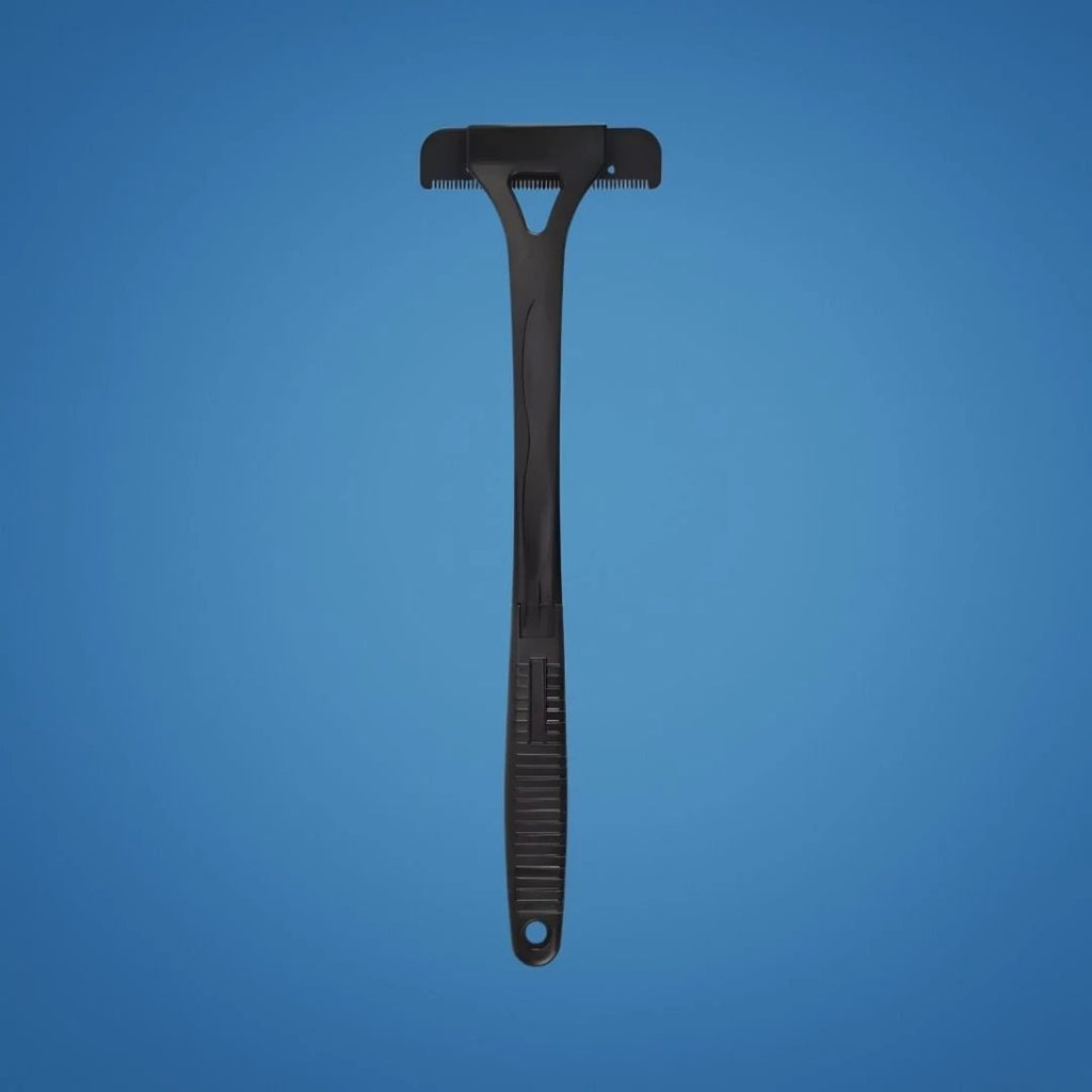 Extra-Long Handle Reach – Sharp Stainless Blades – Smooth Pain-Free Shave – Effortless DIY Grooming for Men Bowlift by Bowlift