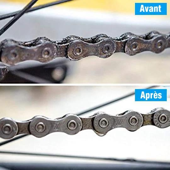Tool for cleaning the bicycle chain by Bowlift