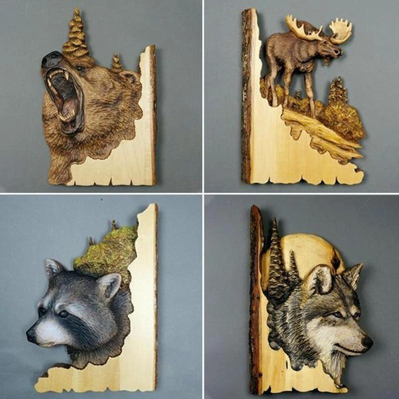 Wall decoration Artcraft animal sculpture by Bowlift