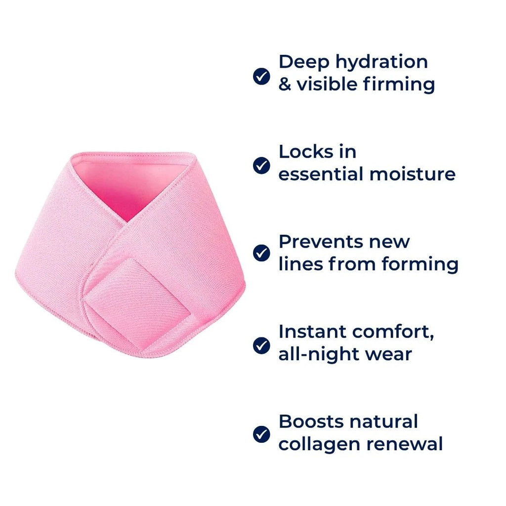 Wrinkle Neck Patch – Hydrates & Firms Loose Skin – Reusable Medical-Grade Silicone – Erase Tech Neck Lines & Comfort Bowlift by Bowlift
