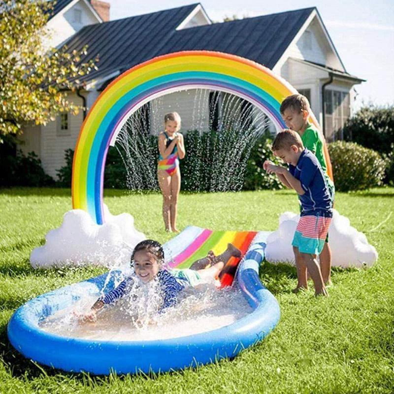 Rainbow Spray Bow Inflatable by Bowlift