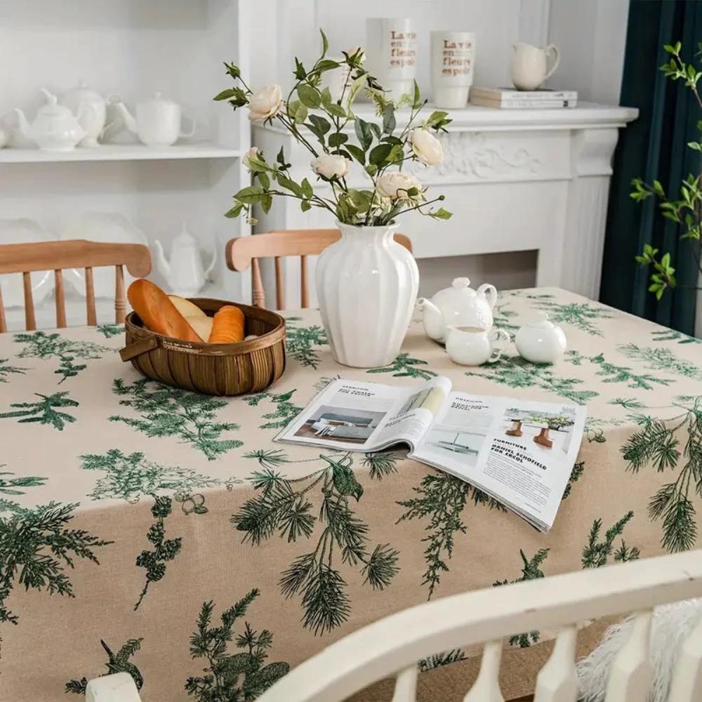 Pine Grove Cotton Dining Cloth by Casa & Beyond