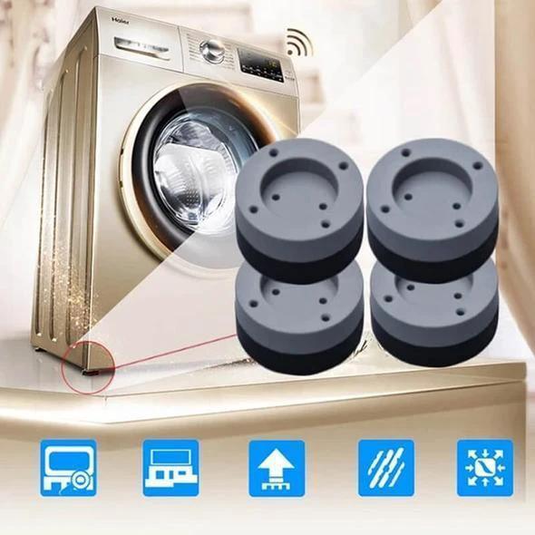 Non-slip and sound-absorbing washing machine feet by Bowlift