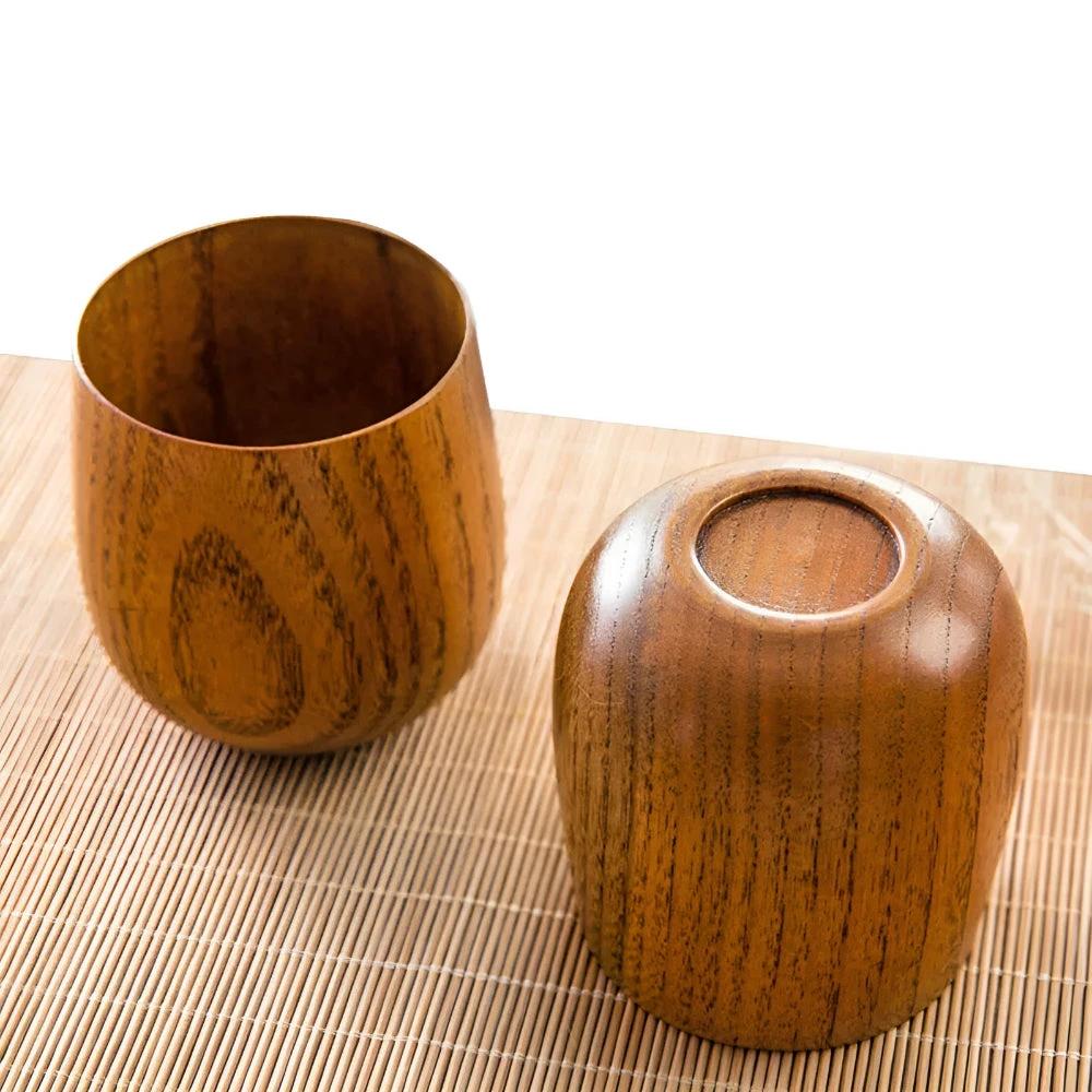 Handcrafted Wooden Tea Cup by Casa & Beyond