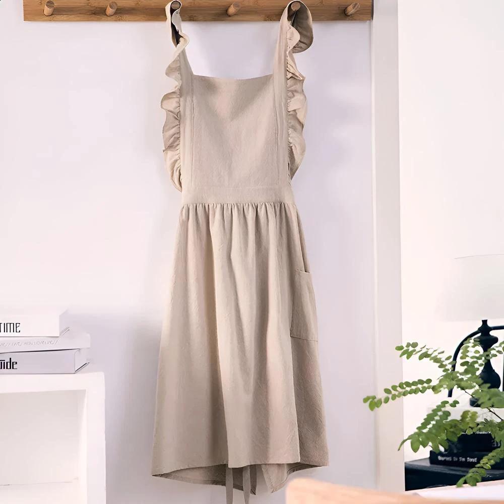 Lotus Leaf Lace Apron by Casa & Beyond