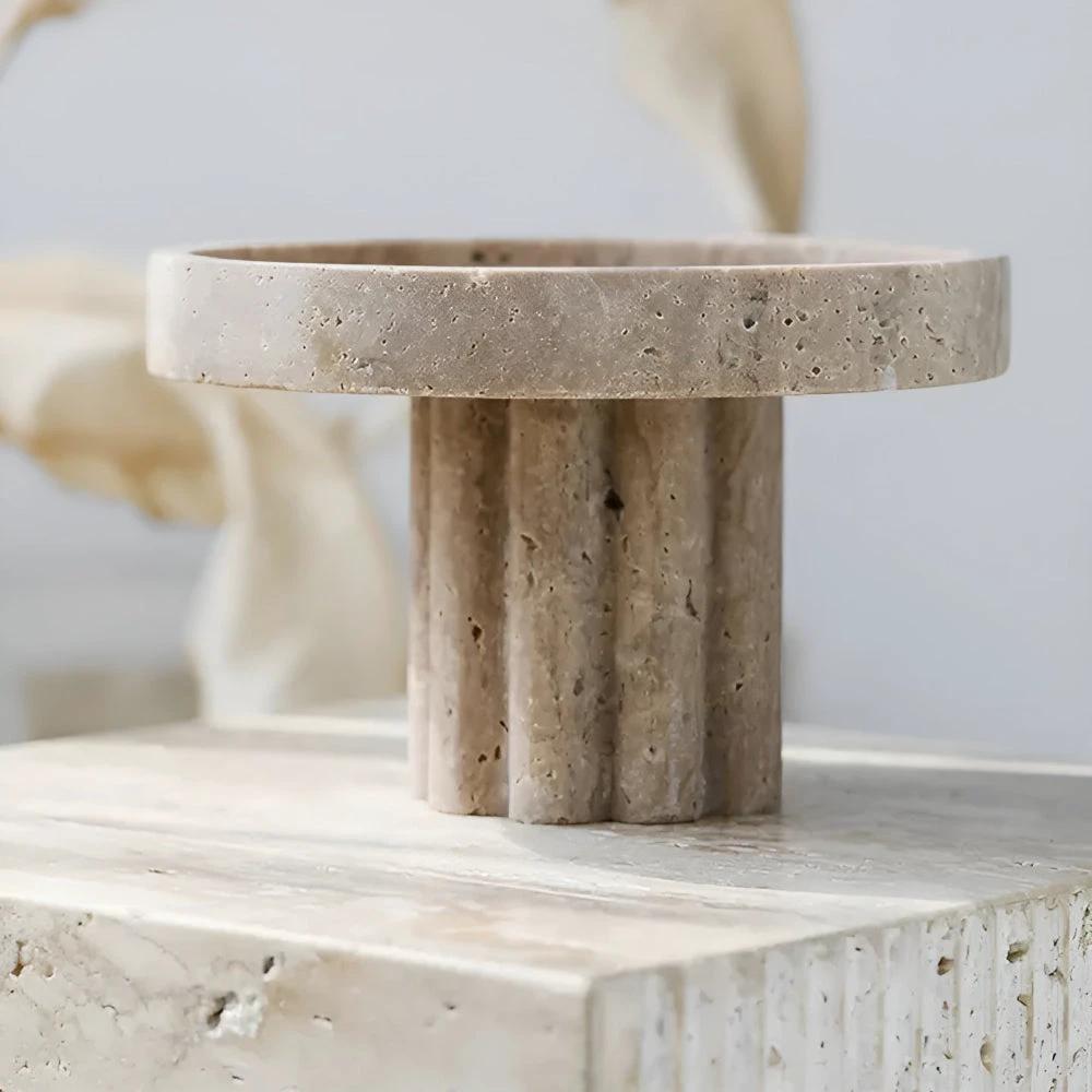 Pietra Natural Travertine Tray by Casa & Beyond